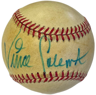 Vince Coleman Autographed Official National League Bart Giamiatti Baseball (JSA)