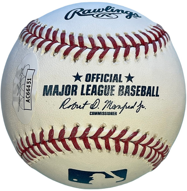 Sandy Alcantara Autographed Official Major League Baseball (JSA)