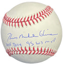 Thomas Michael Glavine Autographed Full Name Multi Inscribed Baseball (JSA)