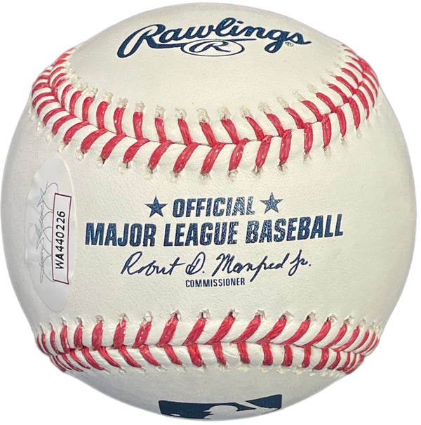 Thomas Michael Glavine Autographed Full Name Multi Inscribed Baseball (JSA)