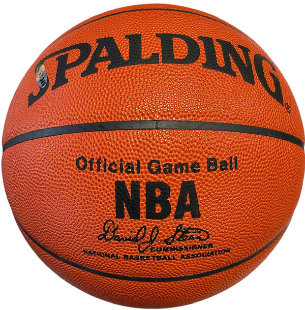 John Havlicek Autographed Leather Game Basketball (UDA)