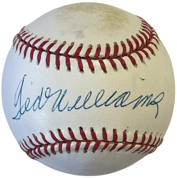 Ted Williams Autographed Official American League Baseball (JSA)