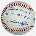 Pete Rose "I'm Sorry I Bet on Baseball" Autographed Baseball (JSA)