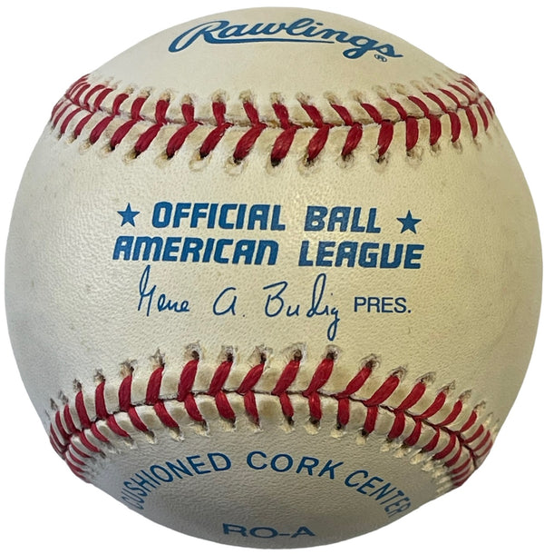 Scott Brosius autographed Official American League Baseball