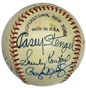 Hall of Famers & Stars Autographed Baseball (JSA)