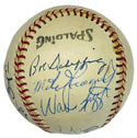 Hall of Famers & Stars Autographed Baseball (JSA)