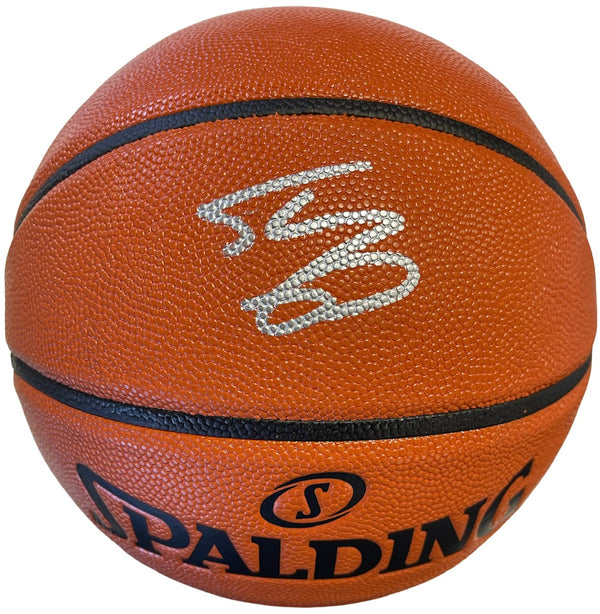 Shaquille O'Neal Autographed Spalding Hybrid Basketball (PSA)