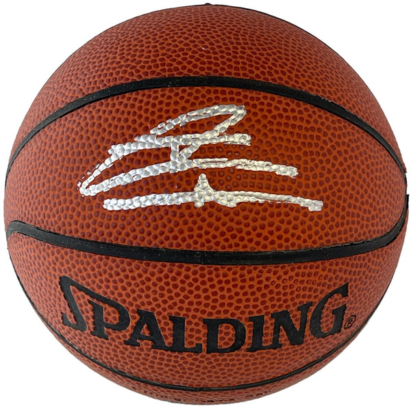 Tyler Herro Autographed Spalding Mini Basketball (JSA)