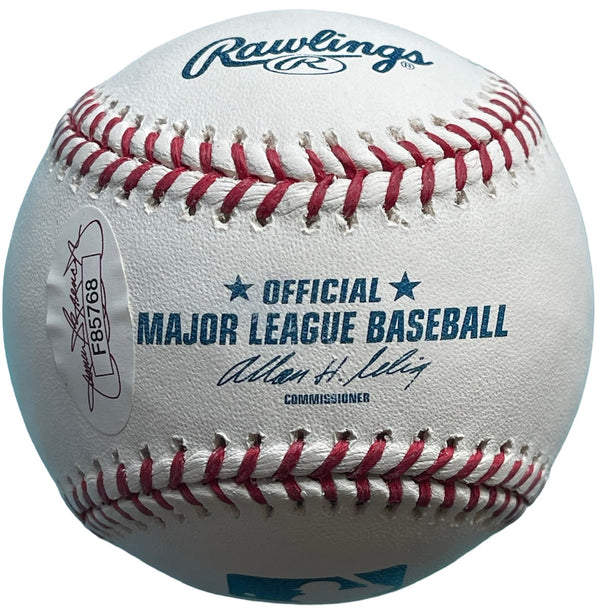 Hideki Matsui Autographed Official Major League Baseball (JSA)