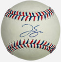 George Springer Autographed 2017 All Star Baseball (JSA)