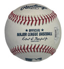 Livan Hernandez "1997 World Series MVP" Autographed Baseball (JSA)