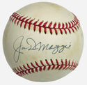 Joe DiMaggio Autographed American League Bobby Brown Baseball (JSA)