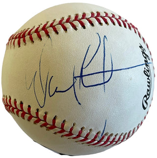 Annette Bening & Warren Beatty Married Couple Hollywood Actors signed Baseball (Beckett)