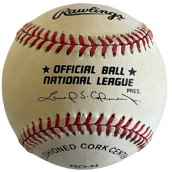 Greg Maddux Autographed Official National League Baseball