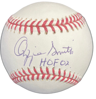 Ozzie Smith Autographed Official Major League Baseball (JSA)