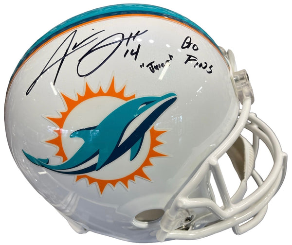 Jarvis Landry Autographed Dolphins Full Size Replica Helmet (JSA)