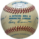 Harmon Killebrew & others Autographed Offical American League Baseball (JSA)