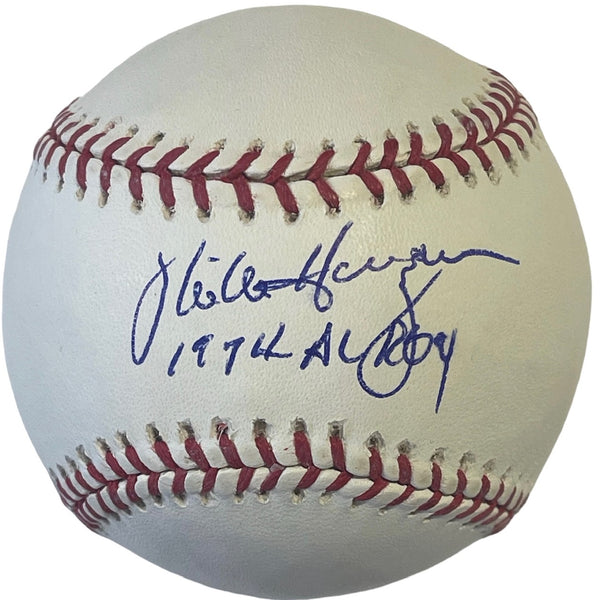 Mike Hargrove Autographed Official Major League Baseball