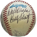 Bob Feller & Others Signed American League Baseball (JSA)