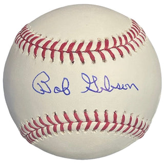 Bob Gibson Autographed Official Major League Baseball (Beckett)