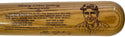 Lou Gehrig unsigned Where It All Began Commemorative Bat MLB #190/250