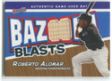 2004 Topps Bazooka #BB-RA Roberto Alomar Game-Used Bat Card