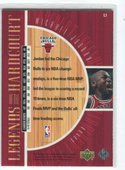 1999 Upper Deck Legends of the Hardcourt #L1 Michael Jordan Card