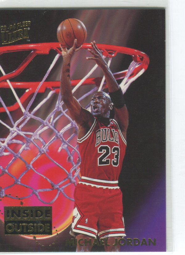 1993-94 Fleer Ultra Inside Outside #4 Michael Jordan Card