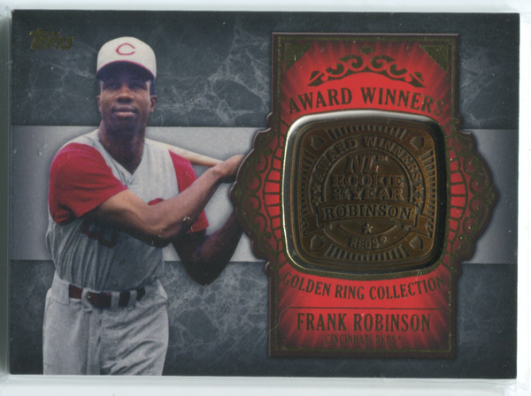 2012 Topps Golden Ring Collection #GAR-FR Frank Robinson