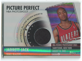 2005 Topps Picture Perfect 024/129 #PPRS-JJ Jarrett Jack Card