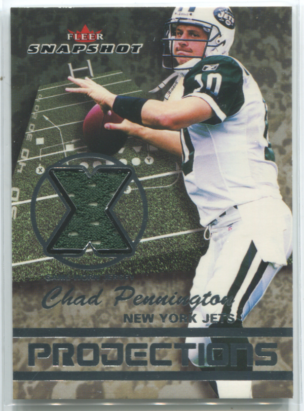 2003 Fleer Snapshot  #NP-CP Chad Pennington Card 187/250