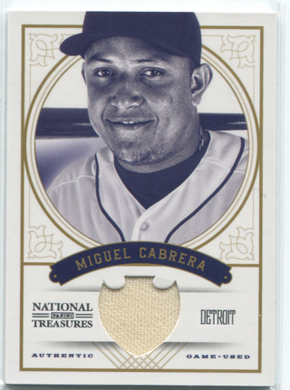 2012 Panini National Treasures #143 Miguel Cabrera