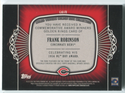 2012 Topps Golden Ring Collection #GAR-FR Frank Robinson