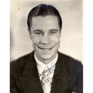 Joe E. Brown Autographed / Signed Celebrity 8x10 Photo