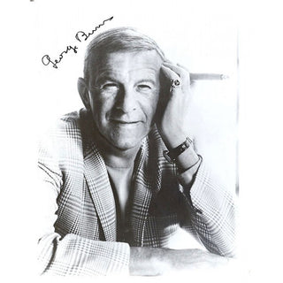 George Burns Autographed / Signed 8x10 Photo Head in Hand