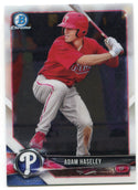 Adam Haseley 2018 Bowman Chrome Rookie Card