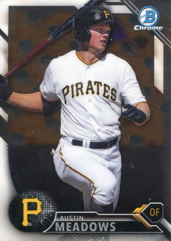 Austin Meadows 2016 Bowman Rookie Card