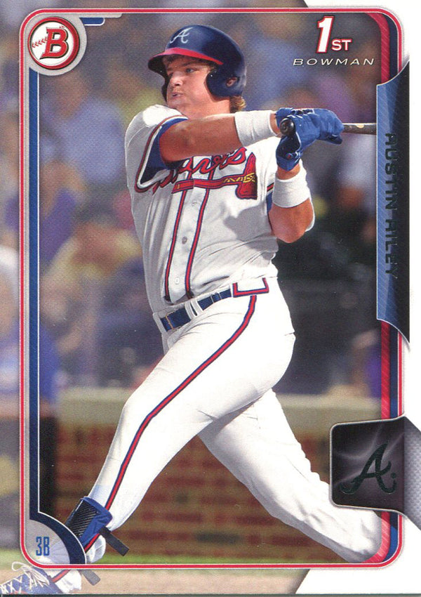 Austin Riley 2015 Bowman Rookie Card