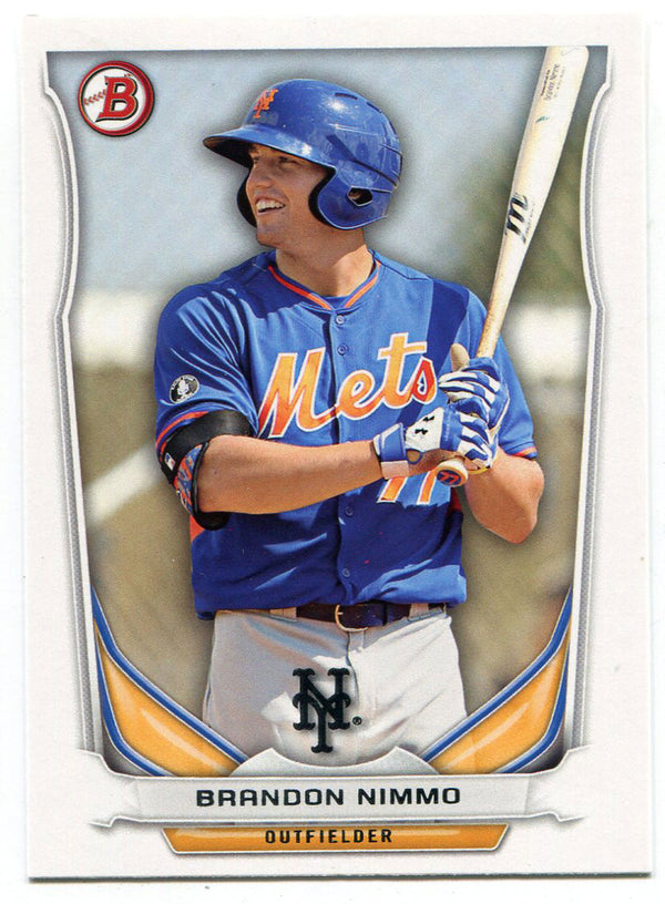 Brandon Nimmo 2014 Bowman Rookie Card