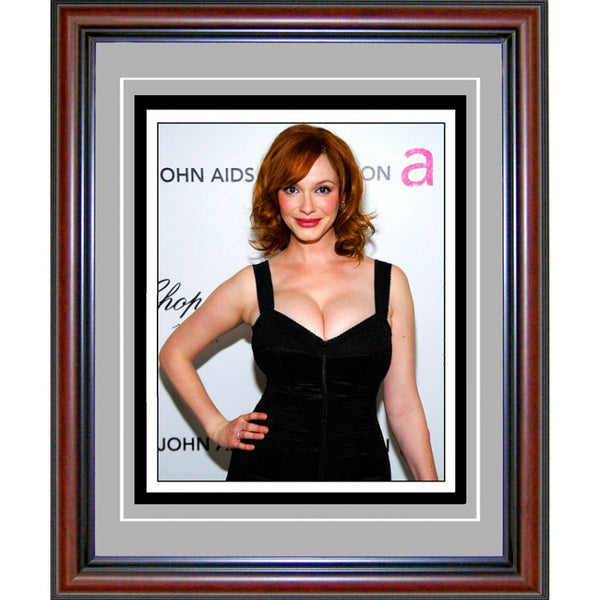 Christina Hendricks Framed 8x10 Photo