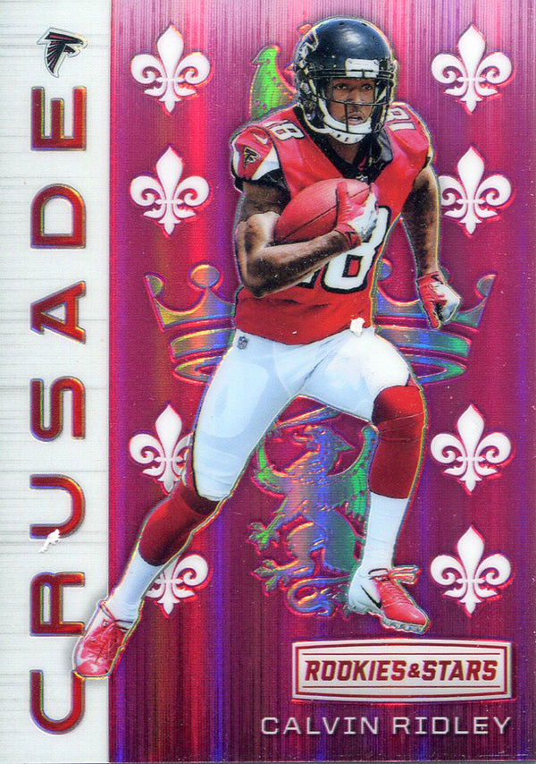 Calvin Ridley 2018 Panini Rookie and Stars Crusade Rookie Card