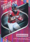 Calvin Ridley 2018 Panini Rookie and Stars Stellar Rookies Pink Rookie Card