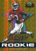 Calvin Ridley 2018 Leaf Valiant Rookie Card