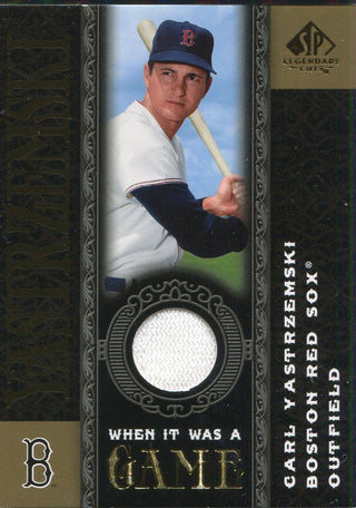 Carl Yastrzemski 2007 Upper Deck Sp Legendary Jersey Card