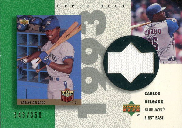 Carlos Delgado 2002 Upper Deck Jersey Card