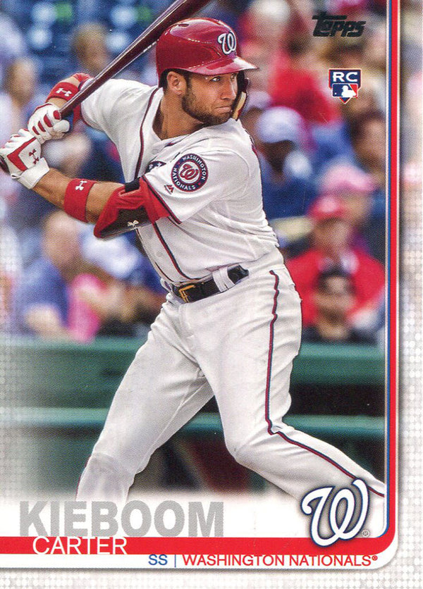 Carter Kieboom 2019 Topps Rookie Card #US109