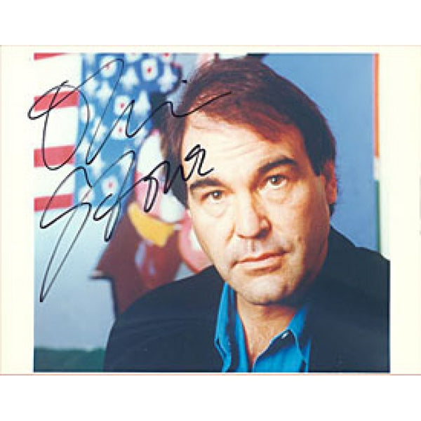 Oliver Stone Autographed / Signed 8x10 Photo