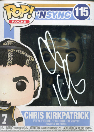 Chris Kirkpatrick Autographed *NSYNC Funko Pop (JSA)