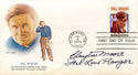 Clayton Moore The Lone Ranger Autographed First Day Envelope (JSA)