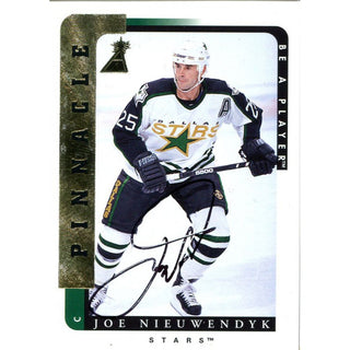 Joe Nieuwendyk Autographed 1997 Pinnacle Card